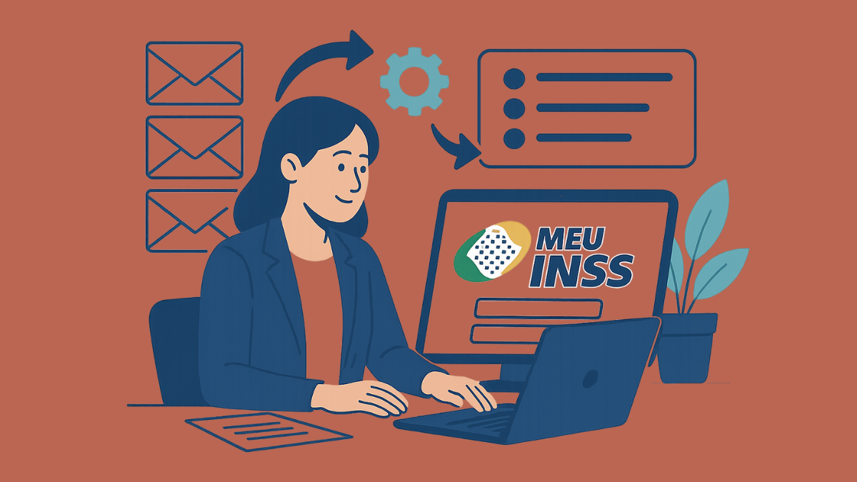Capa do post Como cadastrar clientes no Meu INSS sem criar um e-mail para cada um
