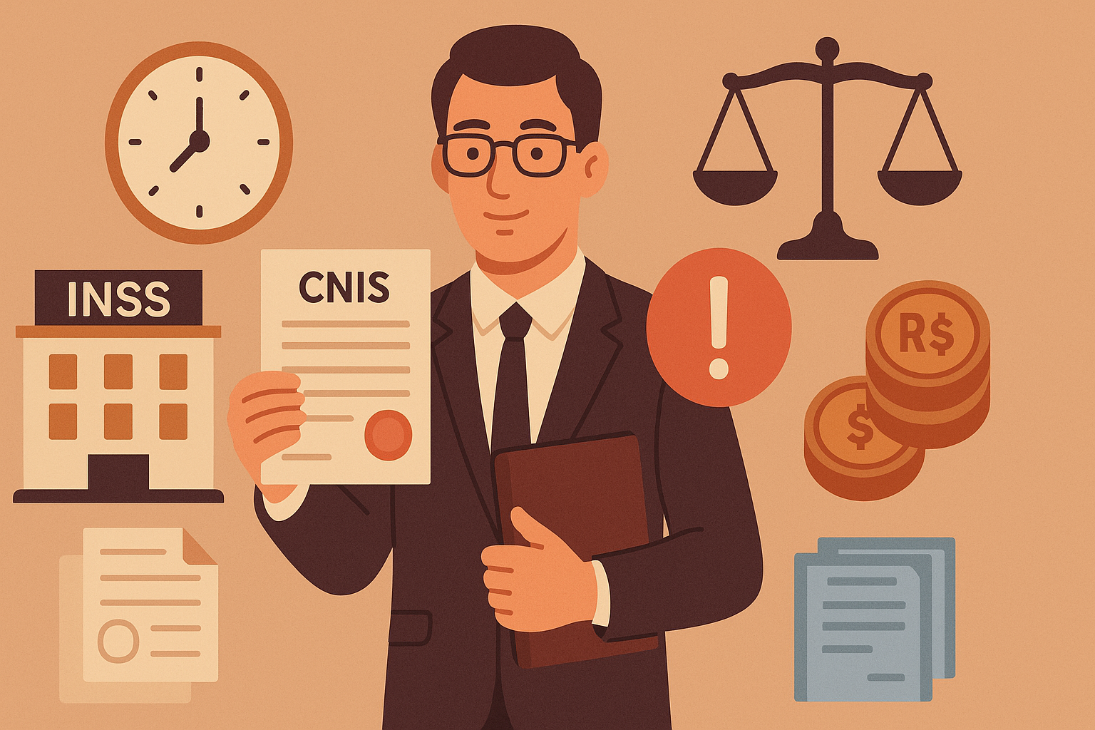 Capa do post Como Ler o Extrato CNIS: Identifique Pendências em 2026